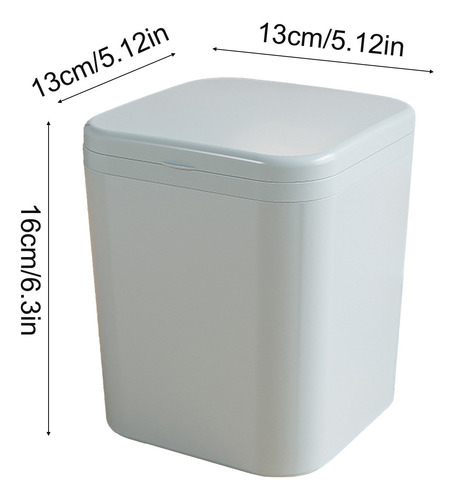 Mini Home Flip Top Storage Box Car Storage Bin Desktop Tray