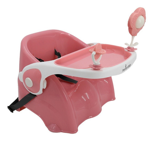 Silla Comedor Booster Bozz Premium Baby Color Rosa