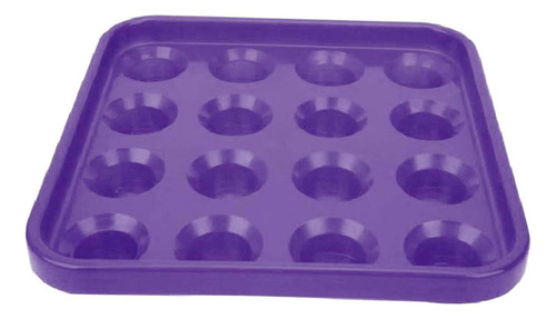 D Bandeja Porta Bolas De Billar, Accesorios De Púrpura