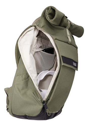 Thule Mochila Paramount 24l Verde Suave Diseño de la tela Lisa