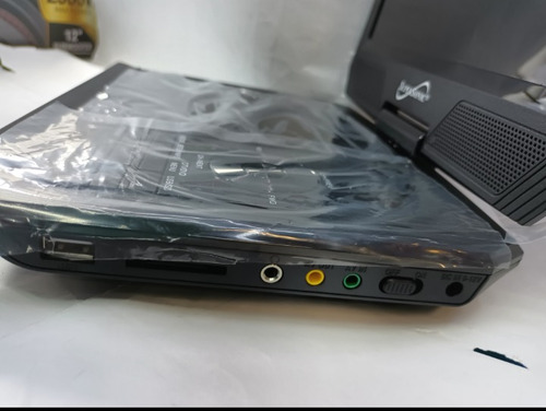 Dvd Portátil Con Tv Digital 9 Usb, Recargable, Giratorio.
