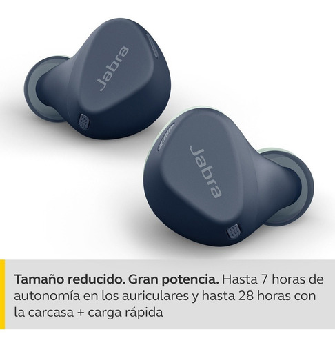 Auriculares In-ear Jabra Elite 4 Active Azul - Excelente (Reacondicionado)