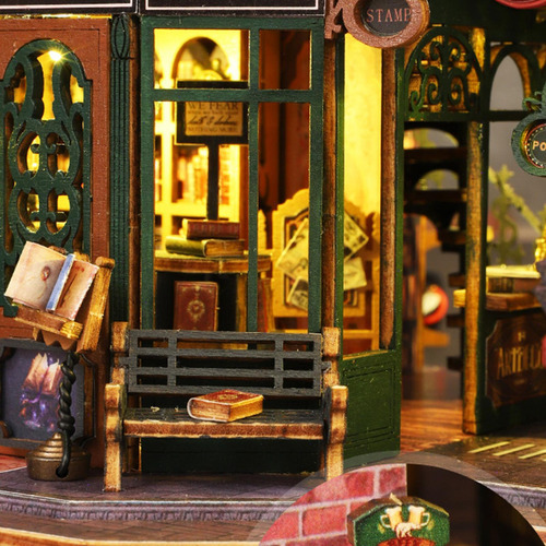 Kits De Muebles Para Casa De Muñecas En Miniatura, Caja De