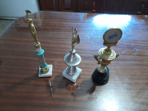 Lote X 3 Trofeos Chicos