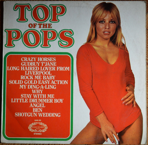 Long Play Vinilo - Top Of The Pops Volume 28 (hallmark 1972)