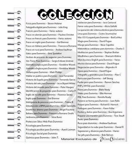 Para Dummies Combo Unico Completo Y En Español