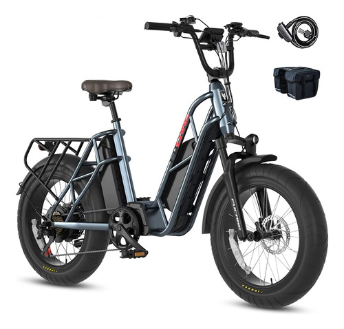 Bicicleta Electrica Fucare Gemini Para Adulto Bateria Dual