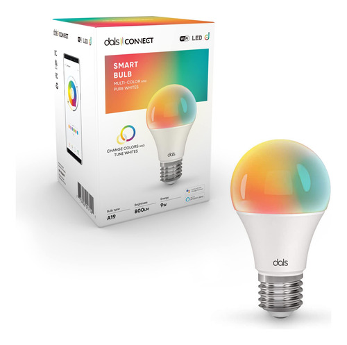 Dals Bombilla Led Smart A19 Rgb Cct