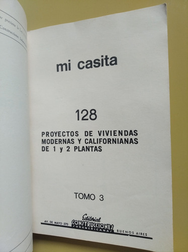 Libro Mi Casita Tomo 3 - Construcciones Sudamericanas