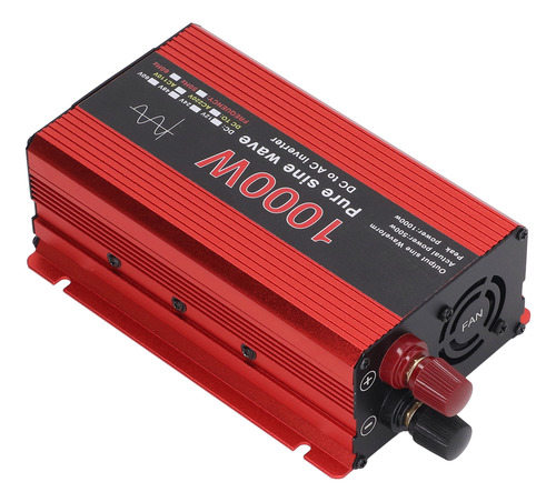 Inversor De PotĂȘncia 1000w Pure Sine Dc 12v Para Ac 220v Sob