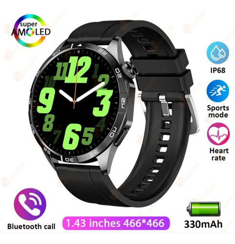 Reloj Inteligente, Smartwatch Hd Watch Gt4  Nueva Generación