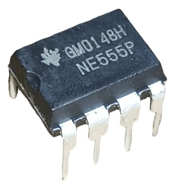 Ic Temporizador Oscilador Ne555 Ne555p Dip8 Paquete