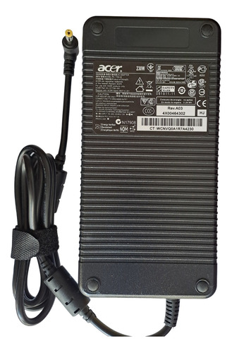 Cargador Acer All In One 19.5v 11.8a 5.5*1.7mm 230w