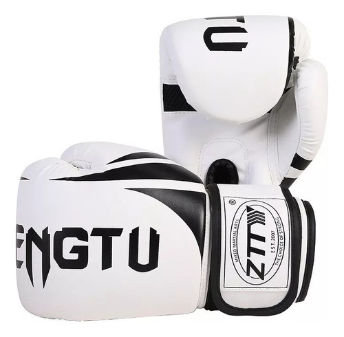 Guantes De Box Para Kickboxing, Correa De Velcro, 10 A 16 On