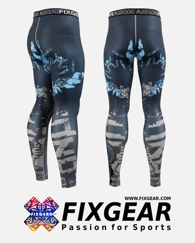 Imagen 3 de 4 de Calza Compresion Larga Fixgear Fpl-79