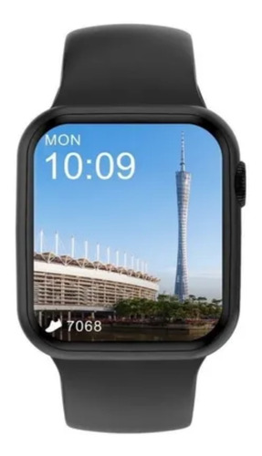 Smartwatch DT NO.1 DT100 1.75" caja 44mm  black, malla  black