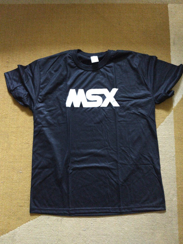 Imagem 1 de 3 de Camisetas Pretas Com O Logo Msx