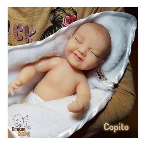 Bebé Reborn Dream Baby Silicona Blanda Hecho A Mano En Col