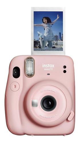 Imagen 2 de 10 de Camara Instantanea Fuji Instax Mini 11 Rosa Blush Entrega