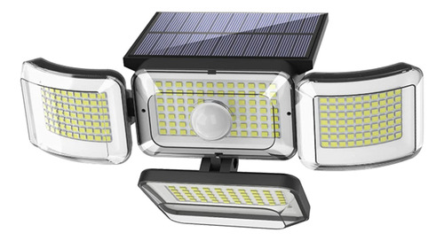 Lámpara Solar Para Exteriores, 288 Led, Sensor Solar, 4 Cabe