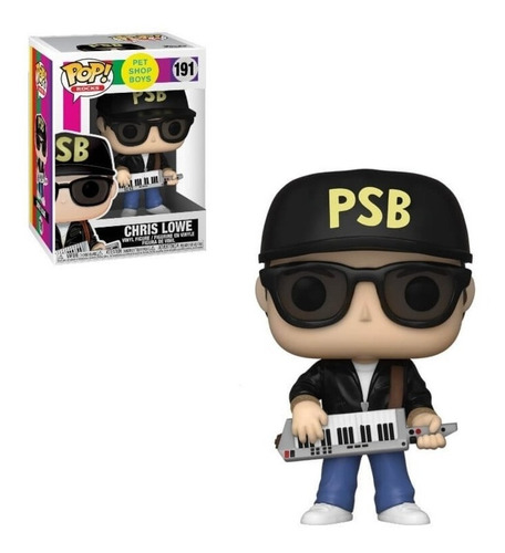 Figura Funko Pop, Chris Lowe - Pet Shop Boys - 191