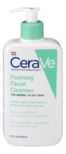 Limpiador Facial Cerave 12 Onzas Espuma