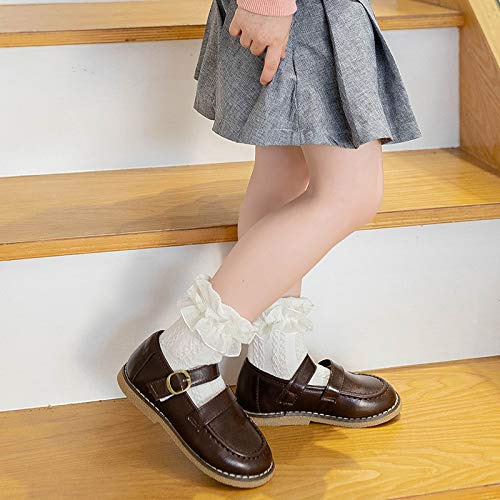 5 Pares De Calcetines De Algodón Para Bebé Y Niña,