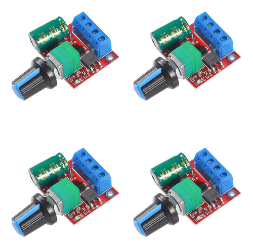 Controlador De Velocidad Del Motor De Cc De 5 A, 90 W, 4 Uni