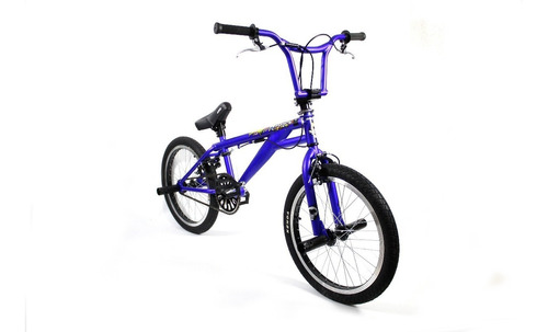 Bicicleta Bmx Asfalto Skatepark  ¡con Frenos Y Rotor! Azul