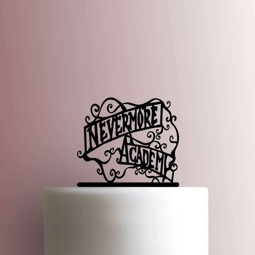 Cake Topper Adorno Torta - Merlina Academia Personalizado