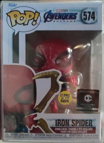 Funko Pop! Iron Spider #574 Chalice Glow