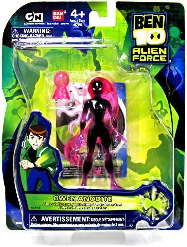 Figura De Acción De Ben 10 Alien Colección Gwen Anodite