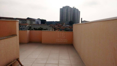 Cobertura Residencial À Venda, Parque Erasmo Assunção, Santo André. - Co0928