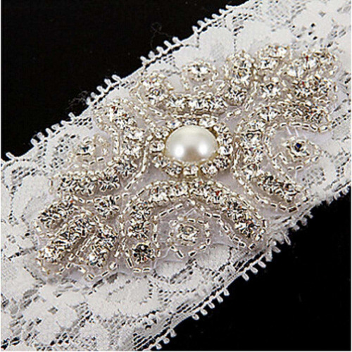 . Liga De Boda Nupcial Accesorio Novia Elástico Encaje