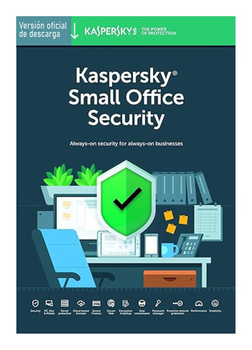 Kaspersky Orig. Small Office Security 15+15+2 Server 2 Años