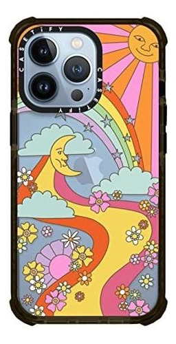 Funda Resistente Para iPhone 13 Pro Diseño Mañana De Color