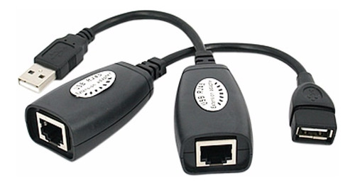 Usb Extender Cat5/6 Rj45 Extension 40 Mt Usb1.1 Max 12 Mbps