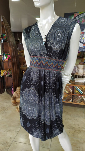 Vestido Corto Sin Mangas Cómodo Y Fresco Ideal Para Verano!