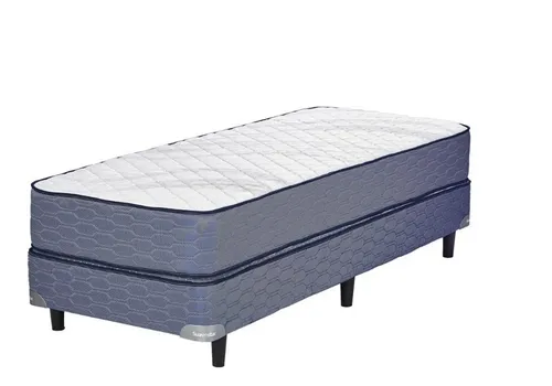 comprar Conjunto Suavestar Floustar 90x190 Resorte 1 Plaza Y Media
