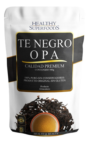 Te Negro Opa (orange Pekoe Grado A) 500g Premium