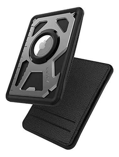 Raptic Tactical Wallet Case Para Apple Airtags, Multifuncion