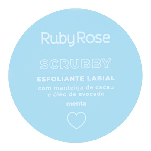 Scrubby Exfoliante Labial De Menta Ruby - g a $2464
