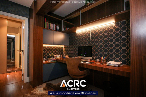 Acrc Imóveis - Apartamento Mobiliado De Alto Padrão Com 03 Suítes Para Venda No Bairro Victor Konder - Ap04387 - 69410072
