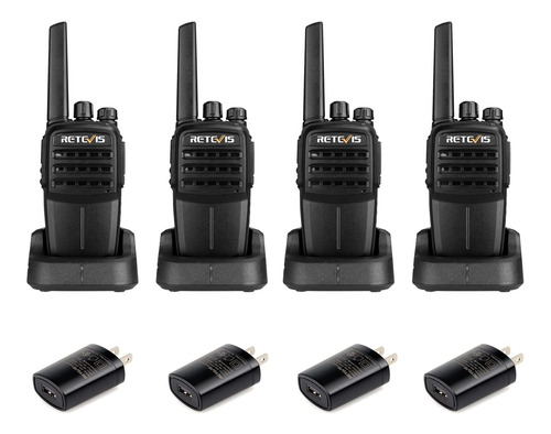 Rt40b Walkie Talkie Largo Alcance Radio 2 Via Recargable