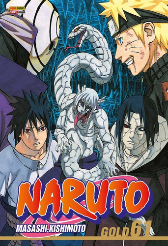 Naruto Gold Vol. 61, de Kishimoto, Masashi. Editora Panini Brasil LTDA, capa mole em português, 2022