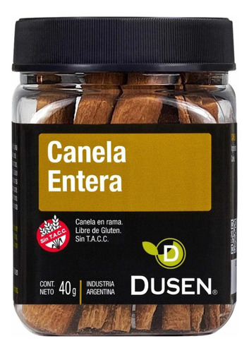 Canela Entera En Rama Dusen Sin Tacc Y Kosher X 40 Grs