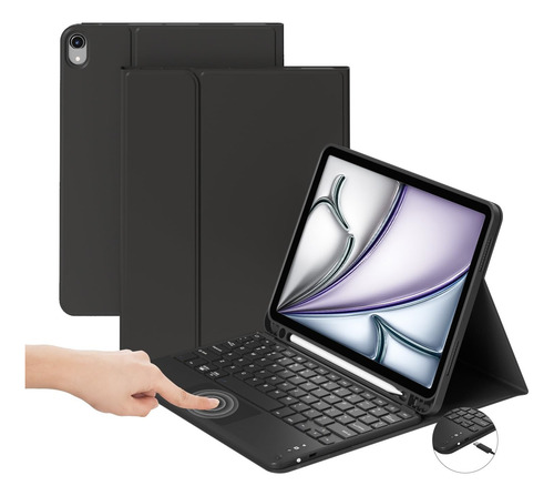 Funda Cover Keyboard Touchpad iPad Air 11 (m3) A3266 A3267
