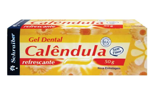Gel Dental De Calêndula (sem Flúor) 50 G