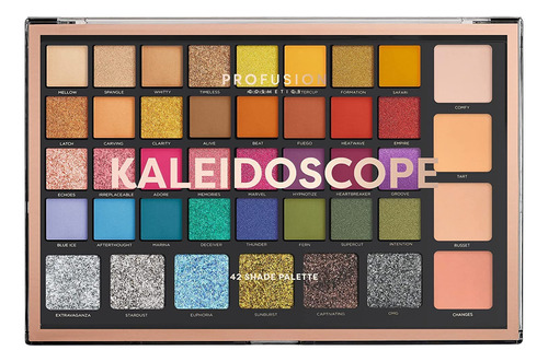 Profusion Cosmetics Kaleidoscope - Paleta De 42 Sombras De C