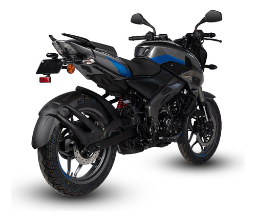Motocicleta Street Bajaj Pulsar Ns 160 Ug Gris 160cc